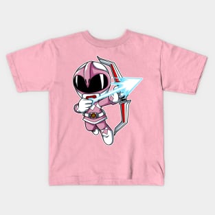 Pink Ranger Ptera Kids T-Shirt